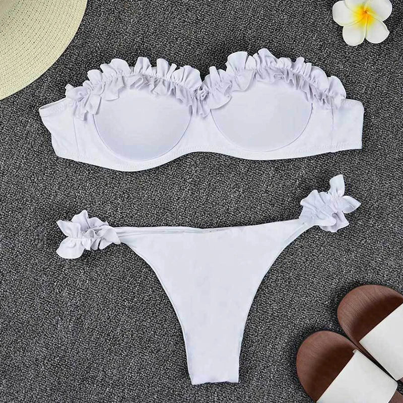 Ruffle Micro Bikini Set