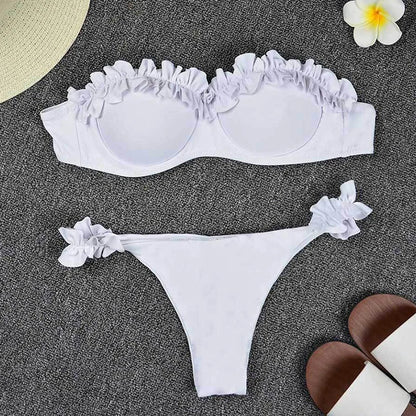 Ruffle Micro Bikini Set