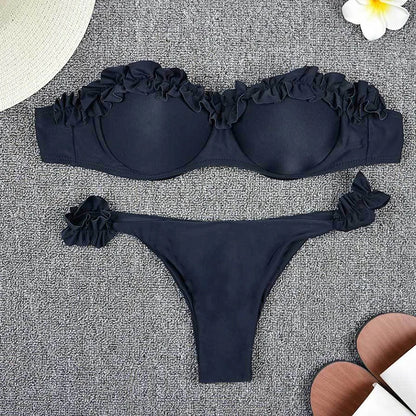 Ruffle Micro Bikini Set