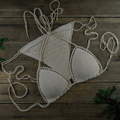 Chic Knitted 2 Piece Bikini Set